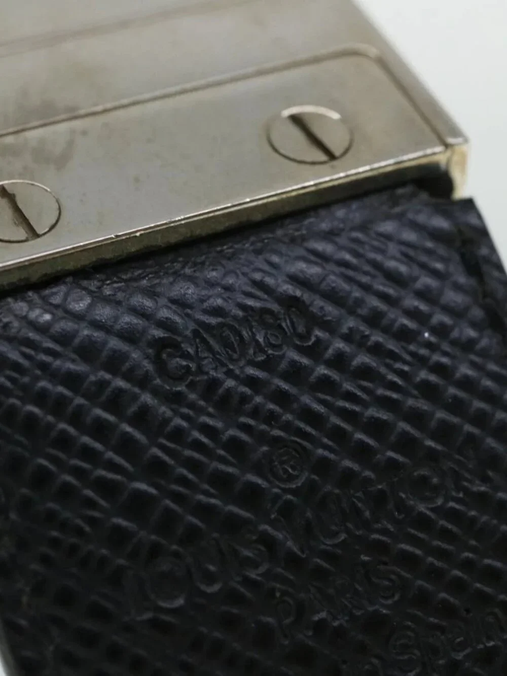 LOUIS VUITTON Damier Graphite Ceinture Inventeur Tour Belt - Picture 11 of 12